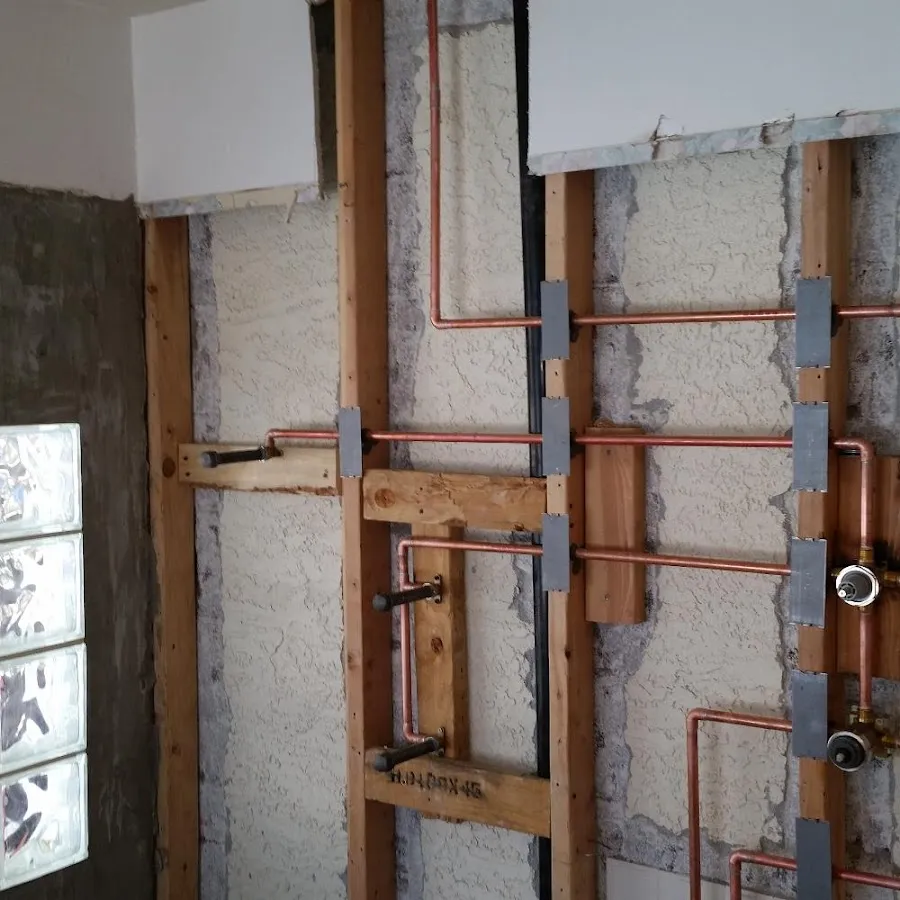 Copper pipe installation for Repiping in Petaluma